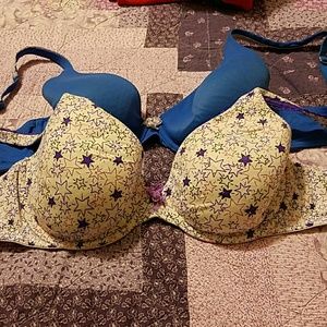 Lot of 2 body by VS full-coverage bras