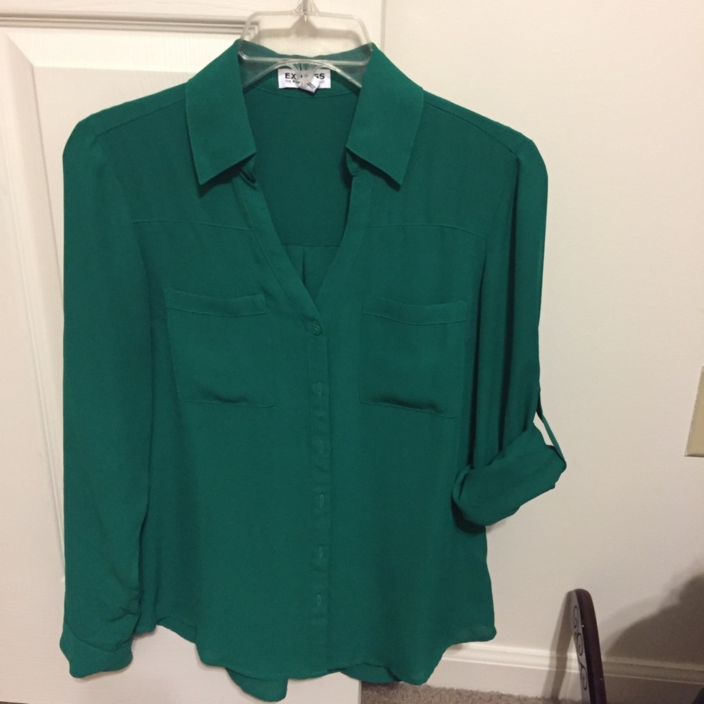 Express Convertible Sleeve Portofino Shirt