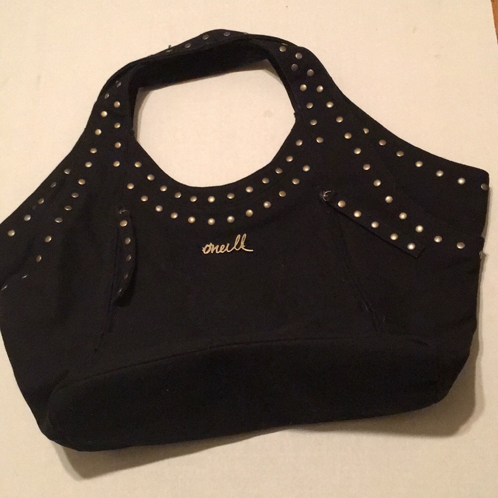 canvas Oneil studded bag