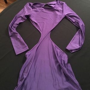 Purple dress