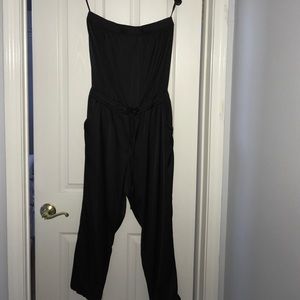 Strapless jumpsuit