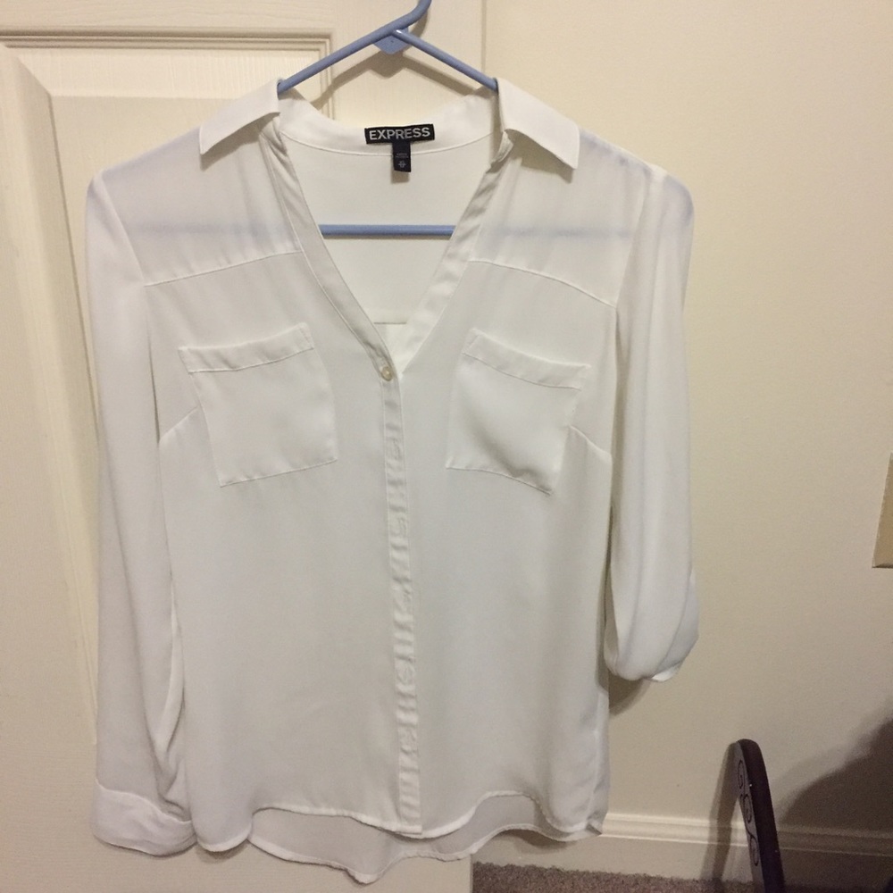 Express Convertible Sleeve Portofino Shirt