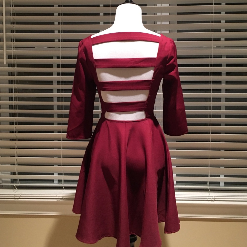 Nordstrom Burgundy dress