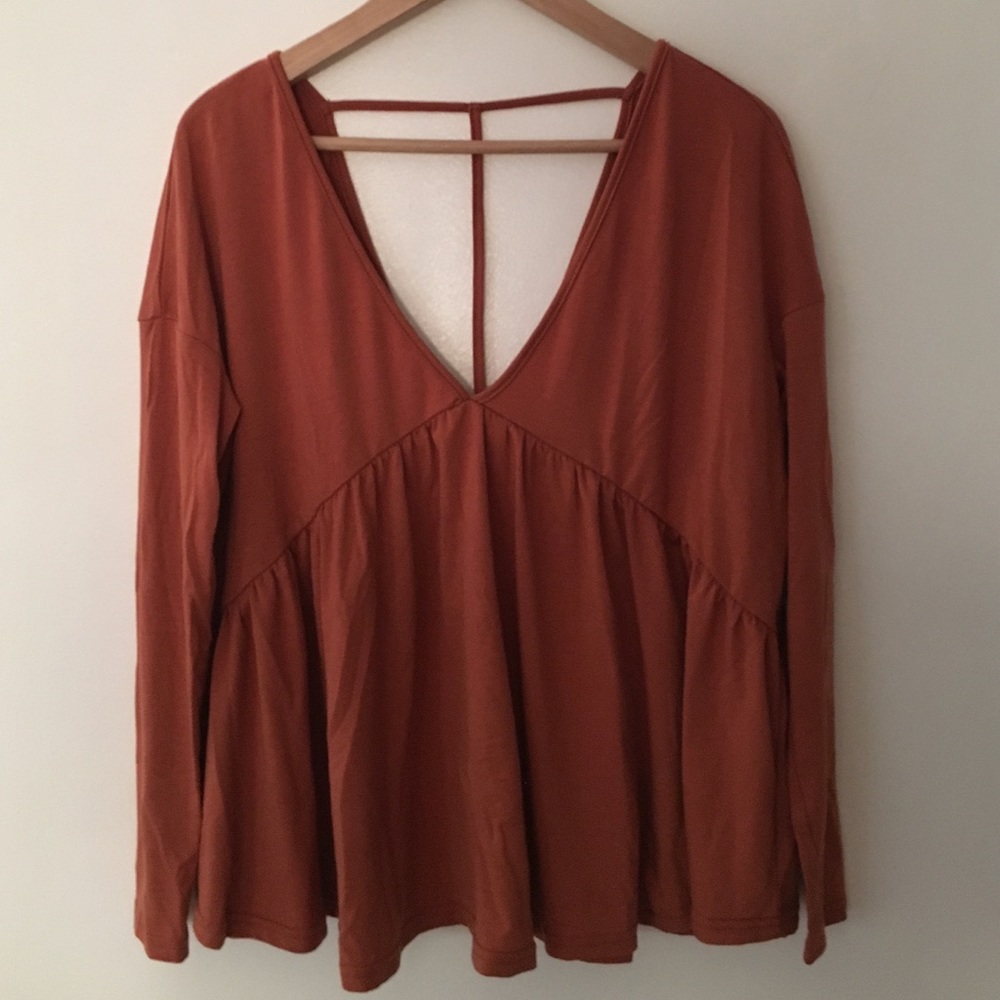 Burnt orange longsleeve