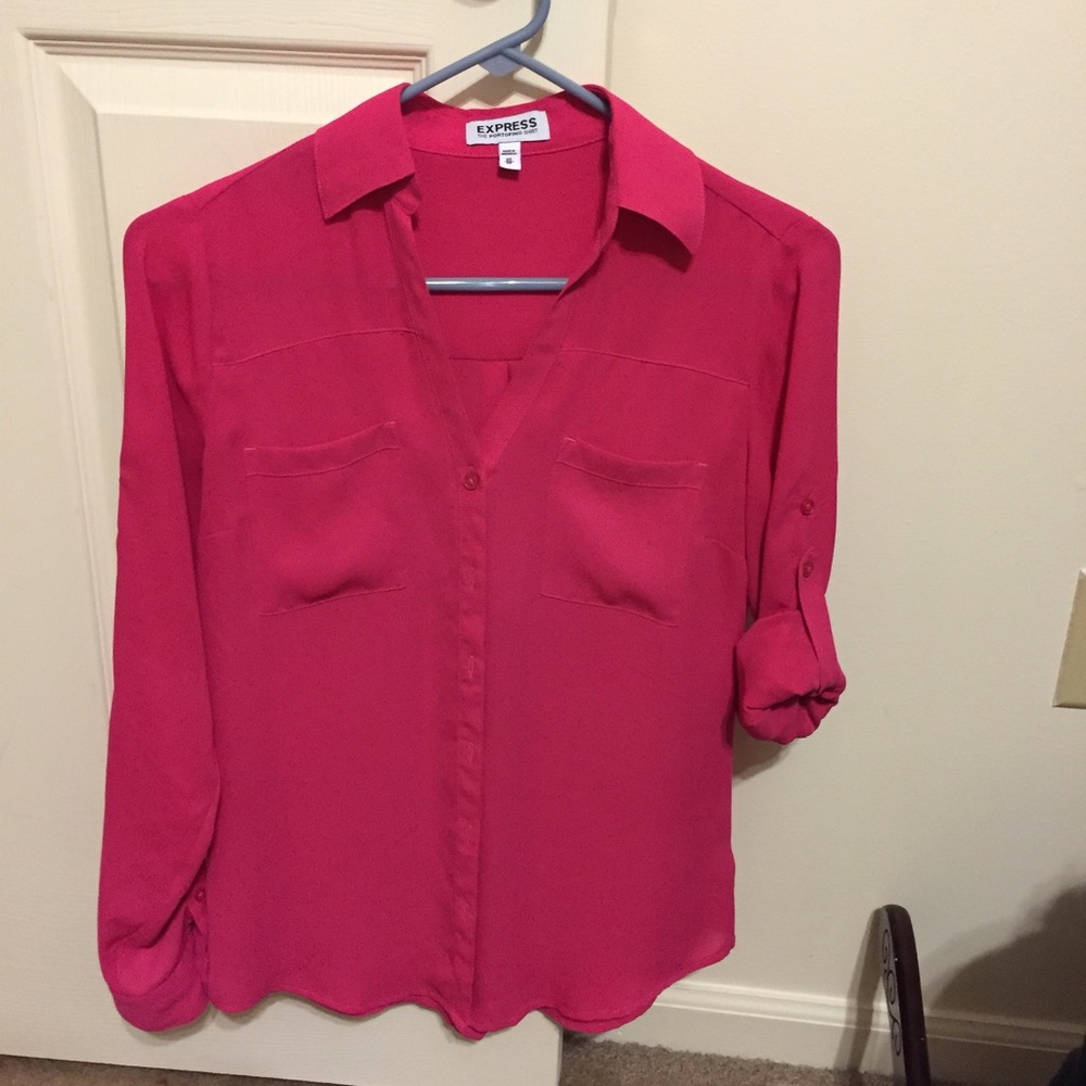 Express Convertible Sleeve Portofino Shirt