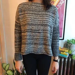 Chunky marbled knit Madewell sweater