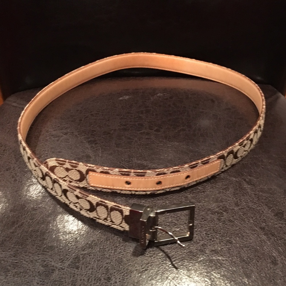 Authentic COACH reversible Belt