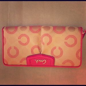 Brand new Coach long wallet