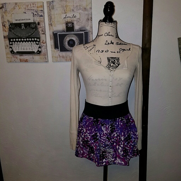 Delia's Dresses & Skirts - Delia's Paint splatter-esque Mini Skirt