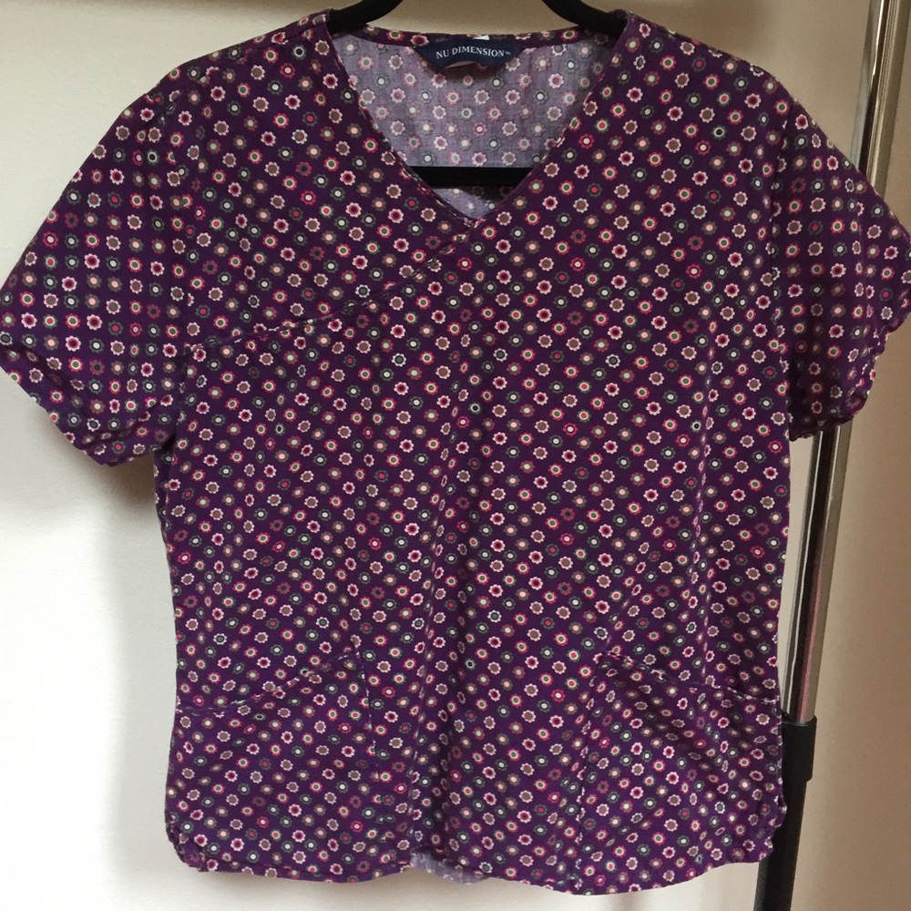 Cute scrub top