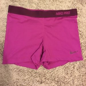 Nike Pro Spandex Shorts