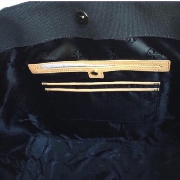 ❌❌SOLD. TORY BURCH NWT CANVAS STACKED T SOLD❌❌ - Picture 4 of 4