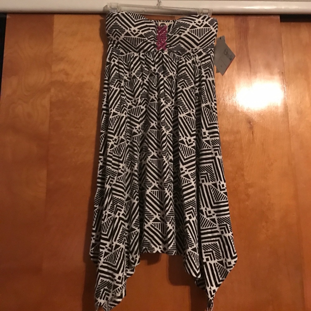 Roxy strapless dress