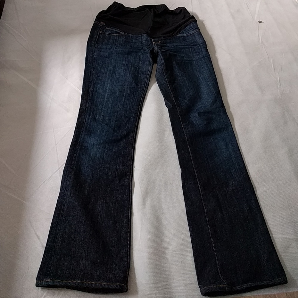 Kelly Maternity jeans in New Pacific Blue