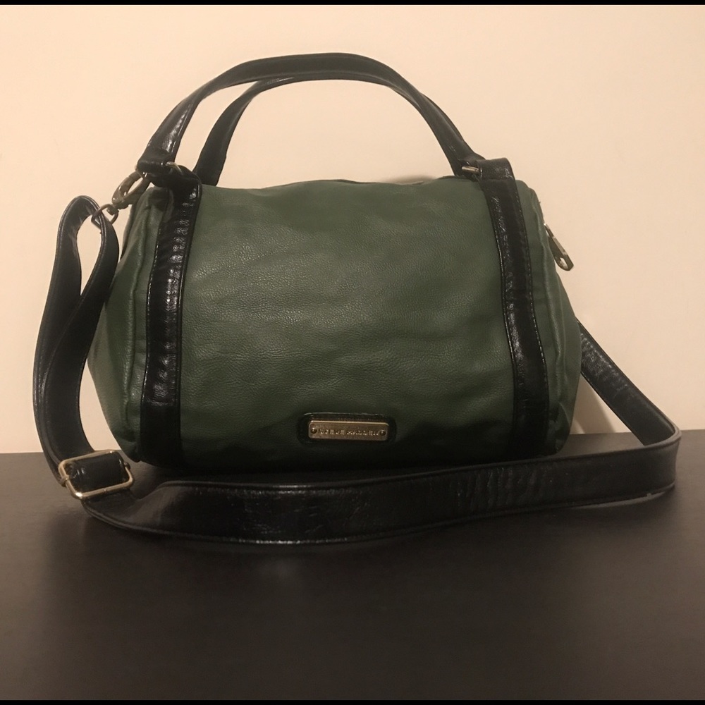 Steve Madden Cross Body Satchel, Dark Green