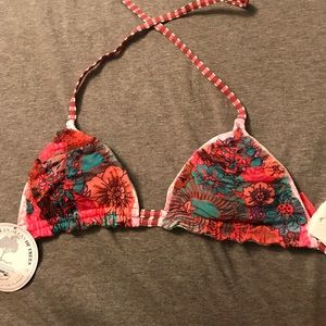 Maaji reversible swim top, size medium