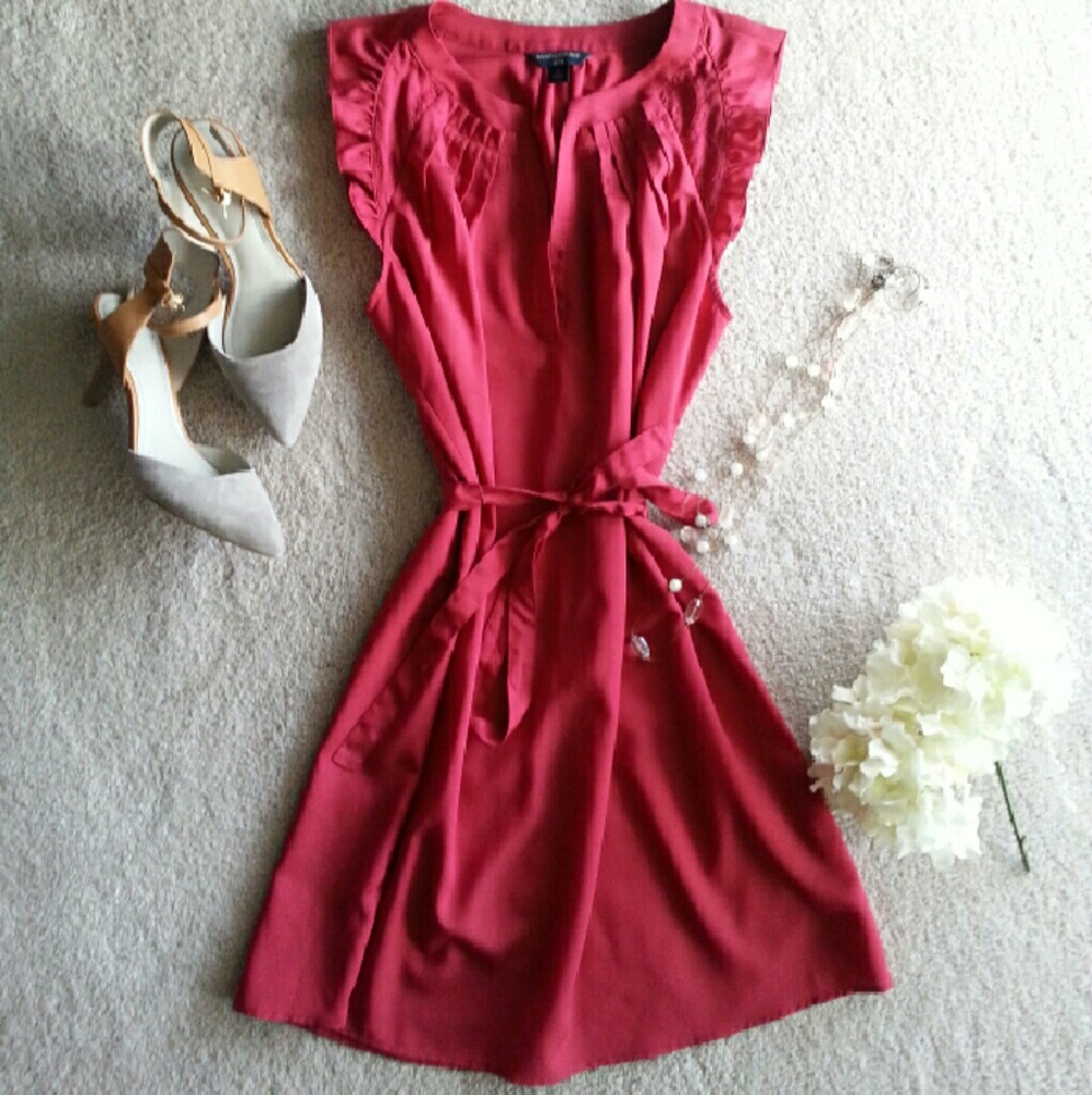 Banana Republic Cranberry Dress