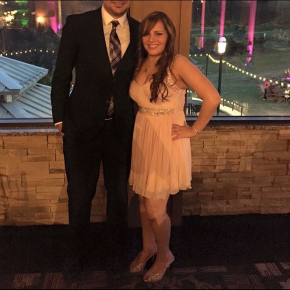 B. Darlin Light Pink Embellished Party Dress - Picture 4 of 4