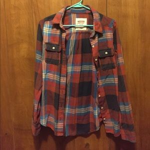 Mossimo flannel in light red