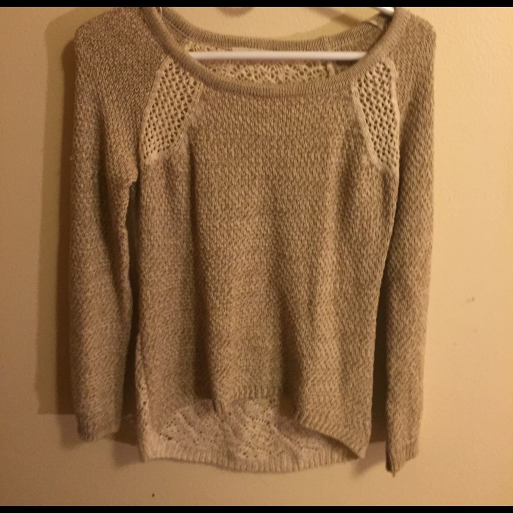 Oatmeal sweater