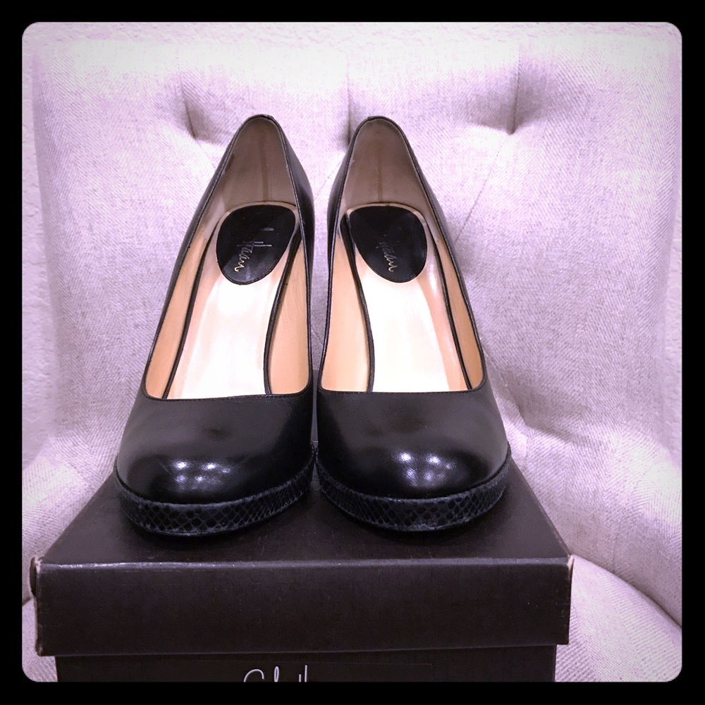 Cole Haan Tonya Pump Blk/blk snk prt