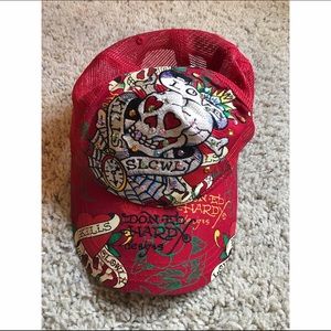 Ed Hardy hat!