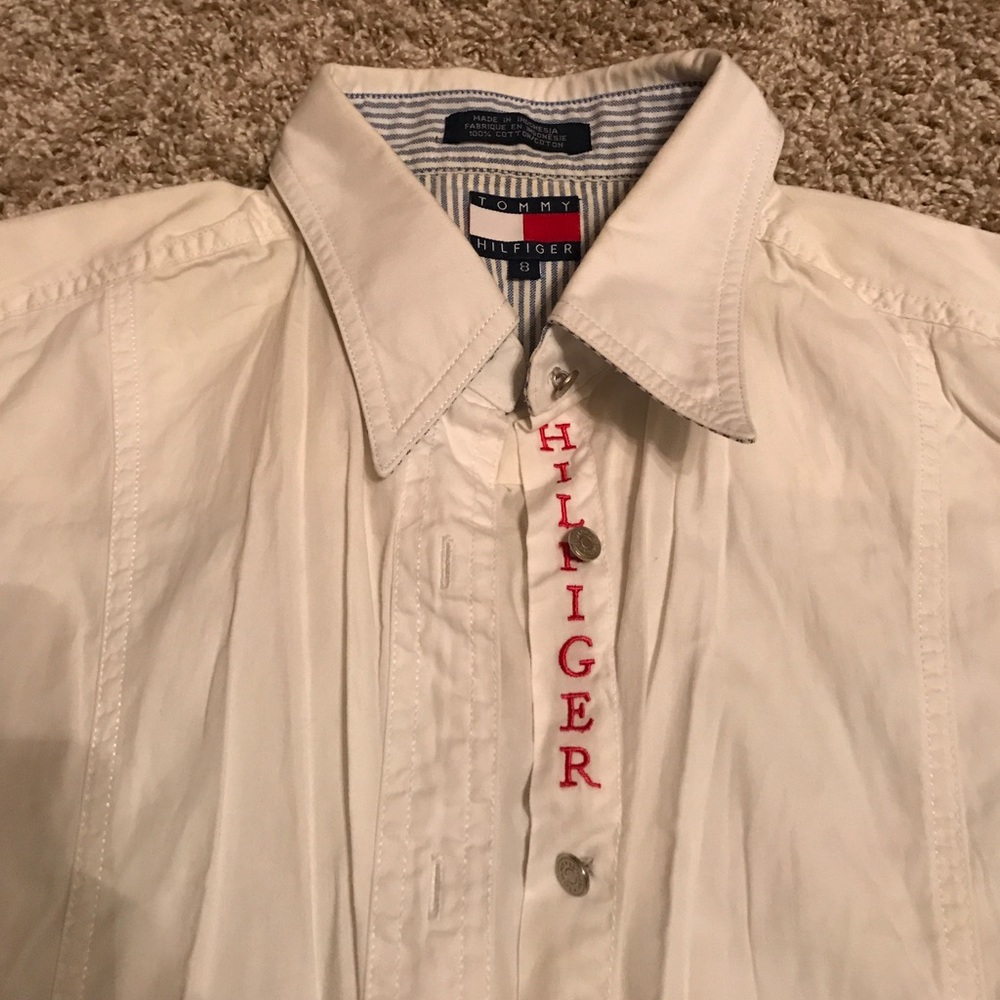 Tommy Hilfiger Vintage Short Sleeve Button Down