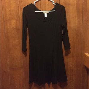 Forever 21 black skater dress