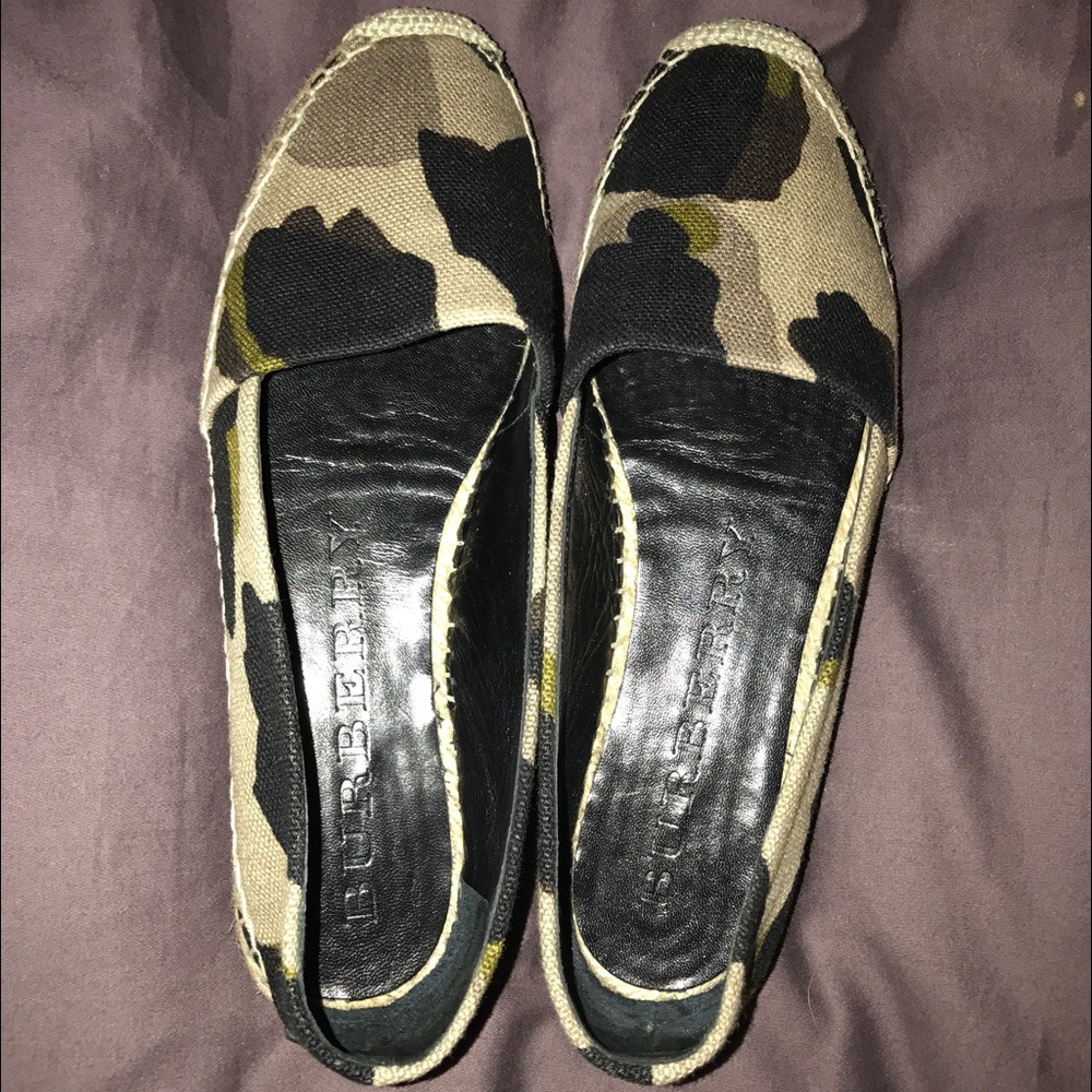 Authentic Burberry Hodgeson espadrilles size 37.5