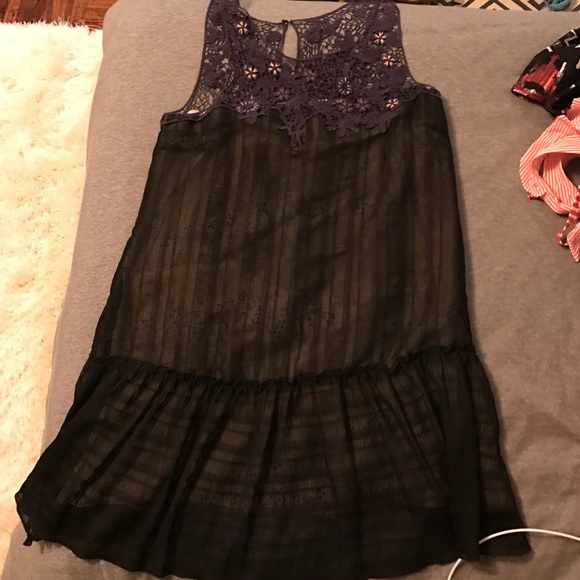 Free people, 20's style dress with drop waist - Picture 1 of 4