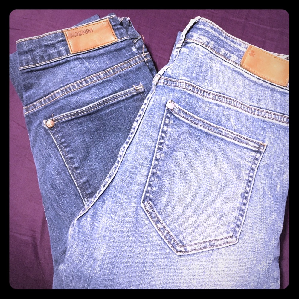 High waist jeans from H&M bundle