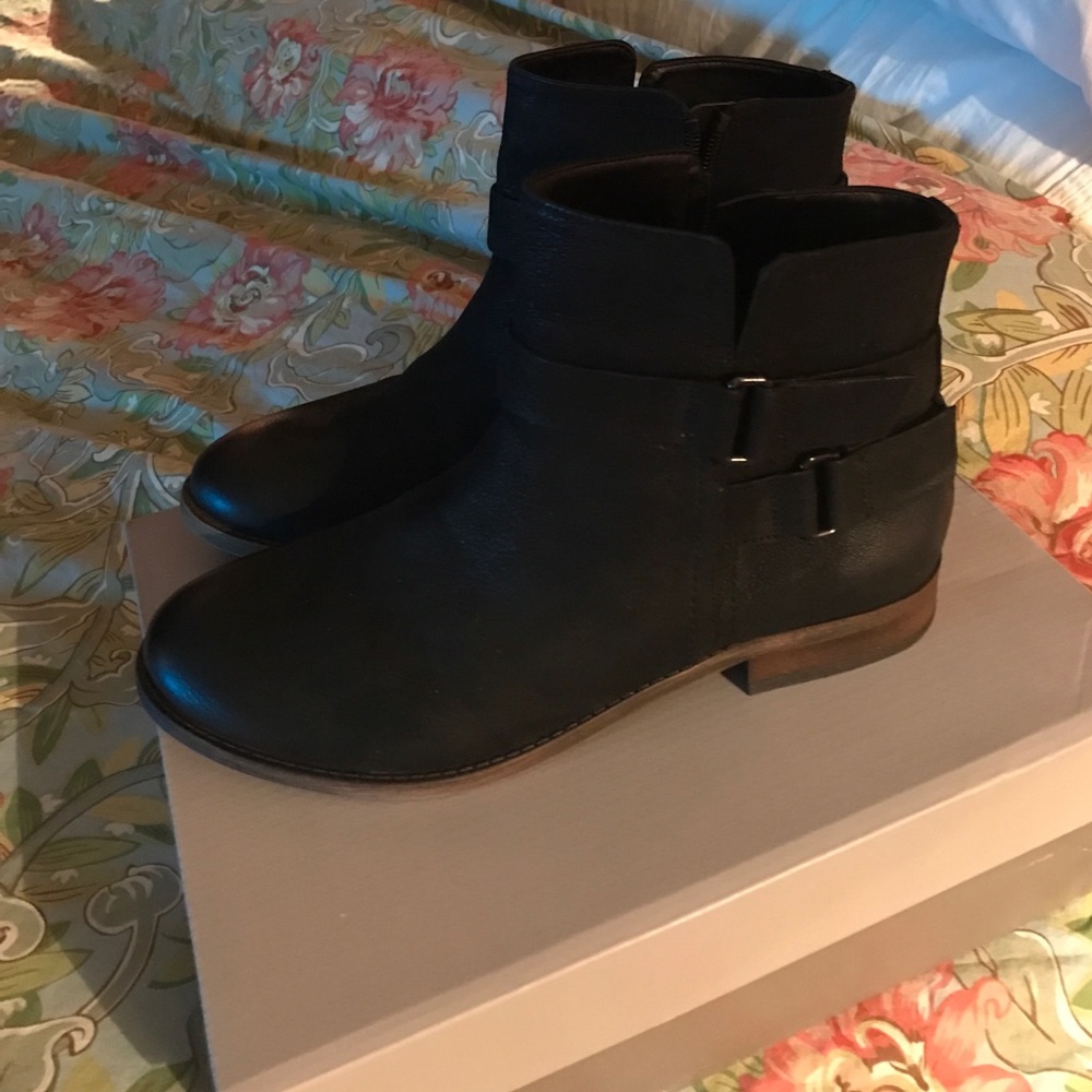 Franco Sarto Black Booties