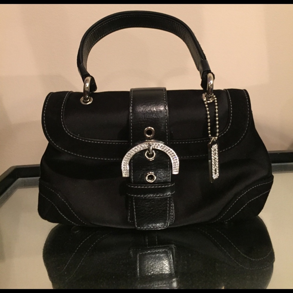 Black Coach evening bag