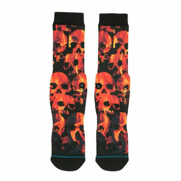Stance Fiery Skulls socks - Picture 4 of 4