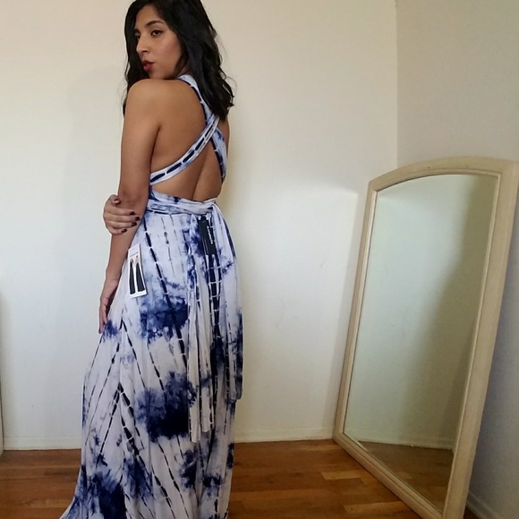 💦LAST ONE💦MARILYN CONVERTIBLE TIE DYE DRESS - Picture 2 of 5