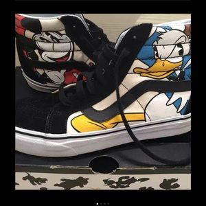 Vans Disney hi tops **sold**