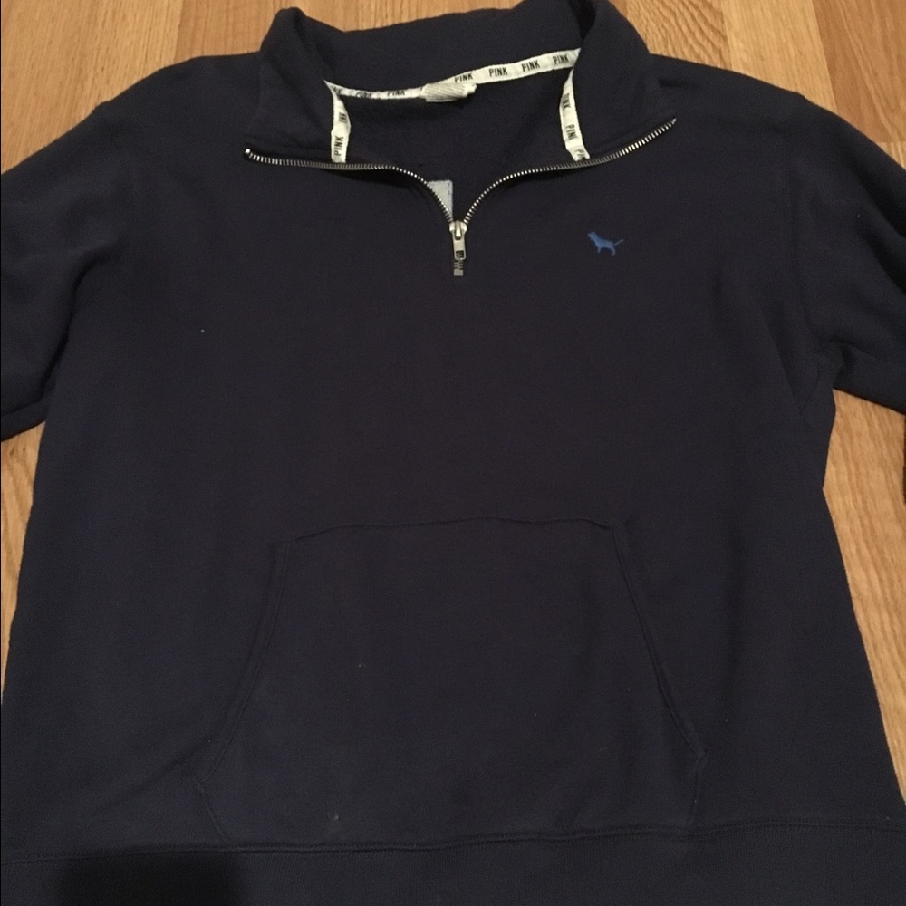 PINK quarter zip