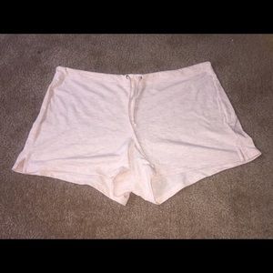American apparel leisure running short in  pink