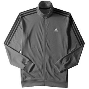 Ask dad Men's Full-Zip Track Jacket. Grey/Black