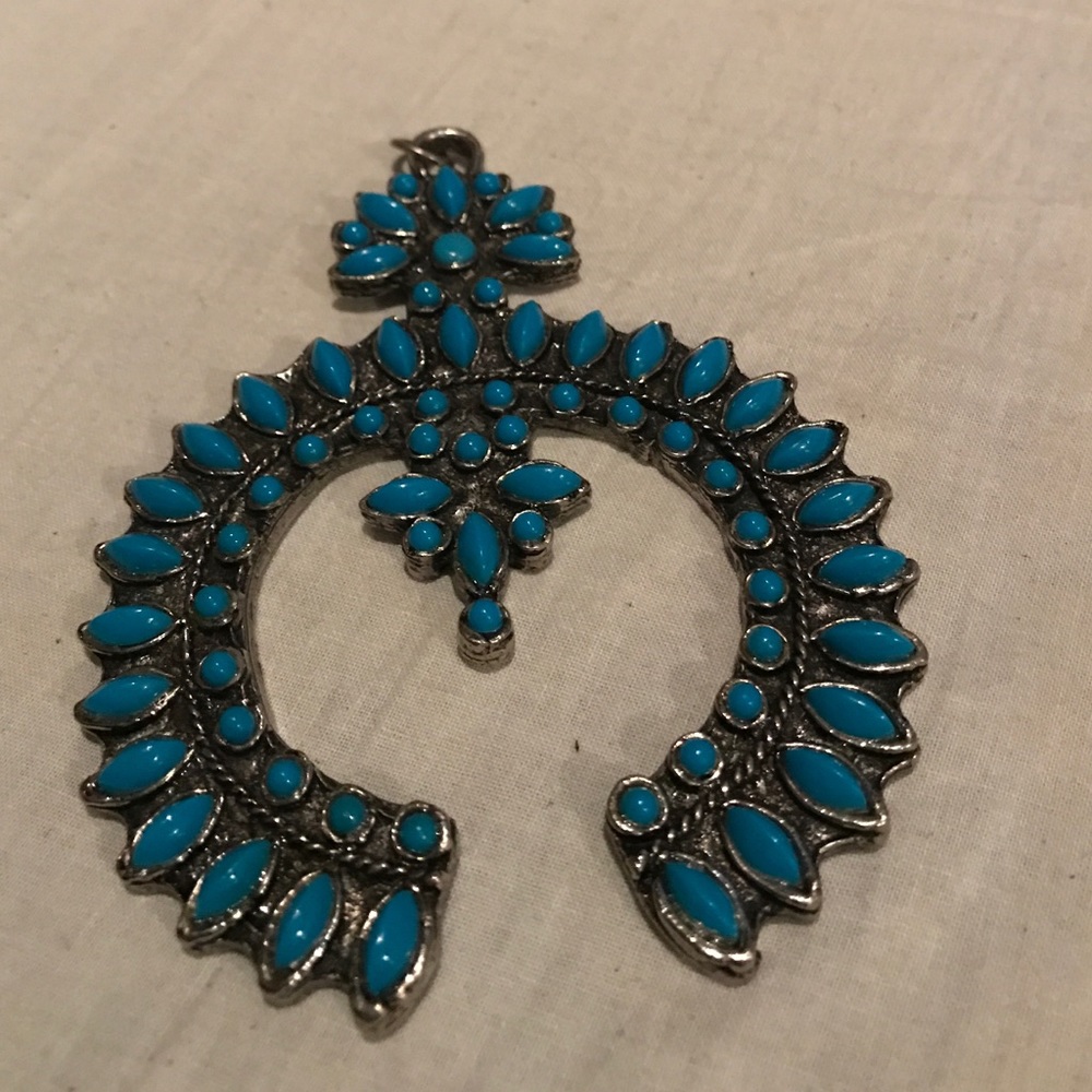 Turquoise  pennant