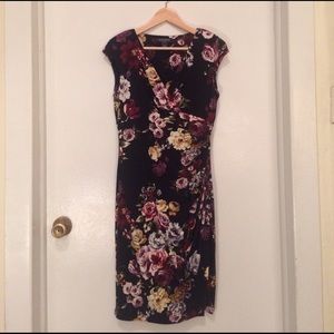 Beautiful Lauren by Ralph Lauren Floral Dress