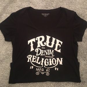 True Religion black shirt