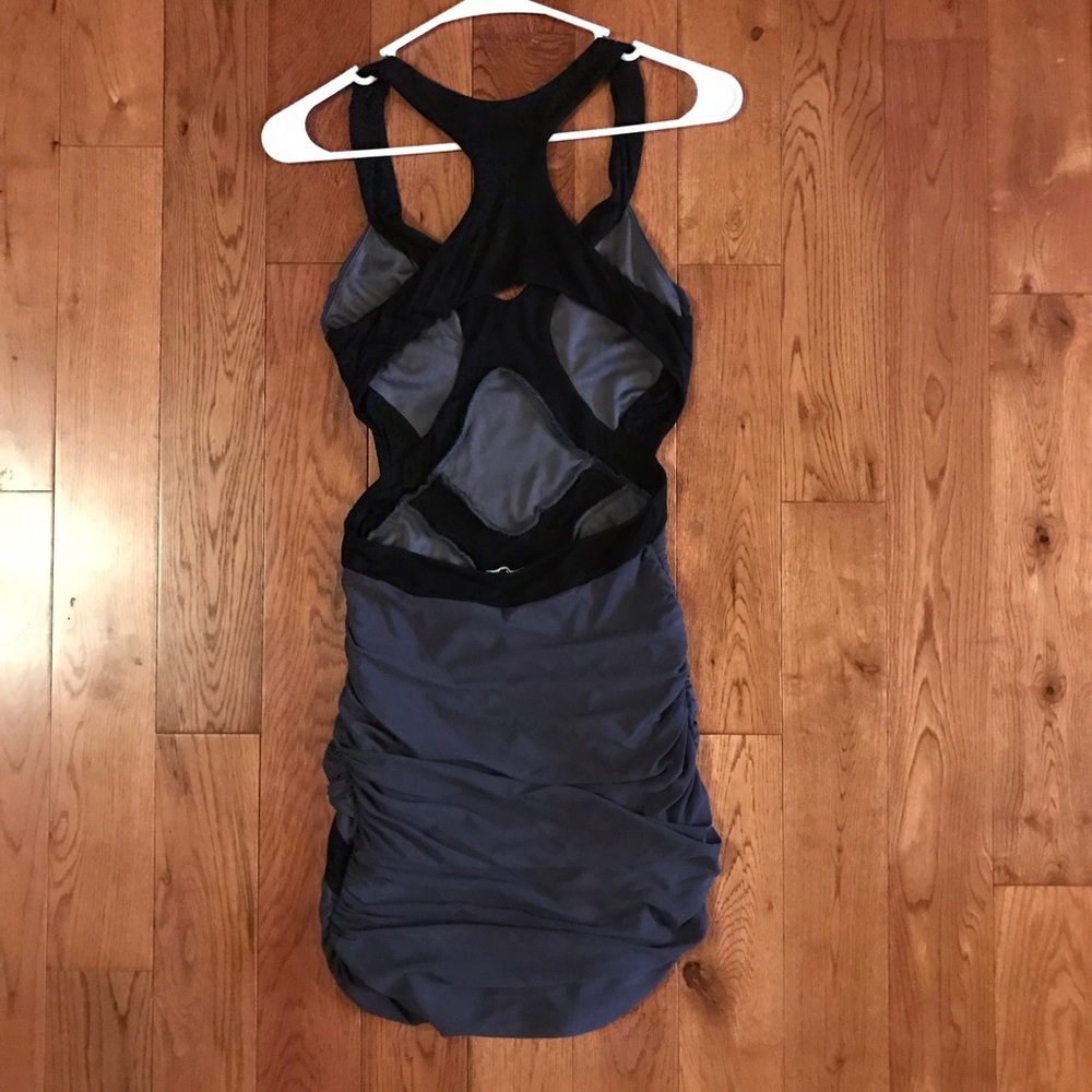 ASOS black & gray bodycon mini dress - Picture 4 of 4