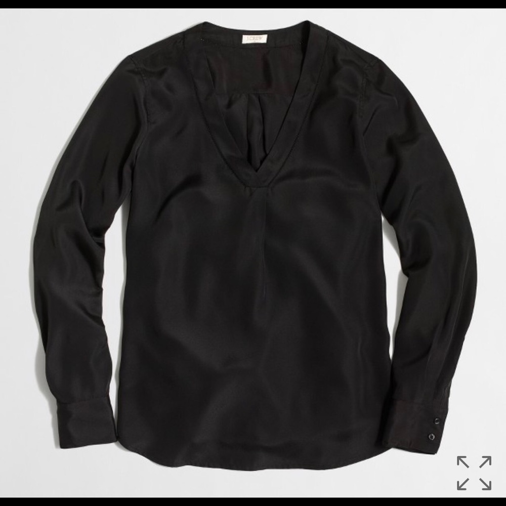 NWT J. Crew V-neck Blouse