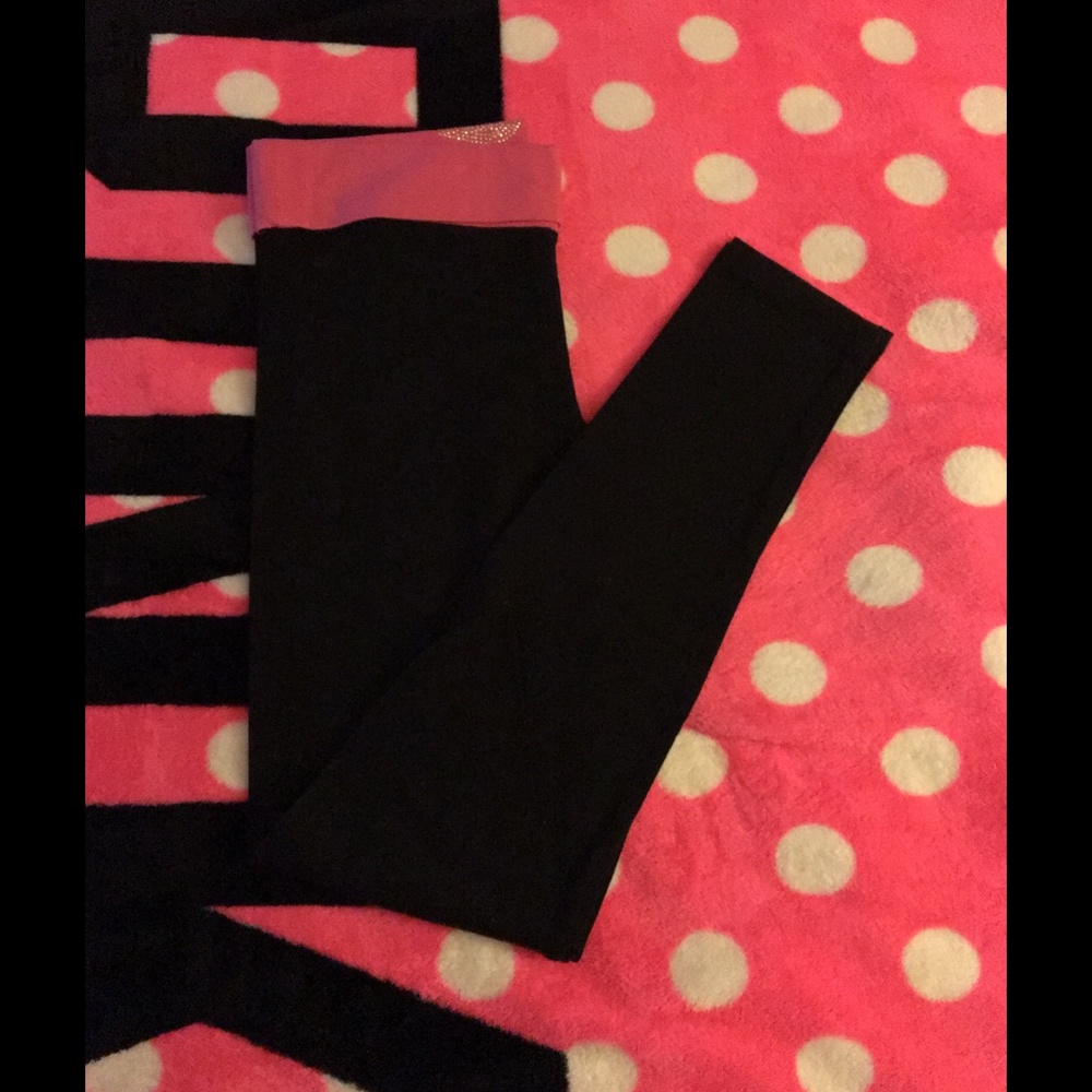 VS PINK ANGEL LEGGINGS