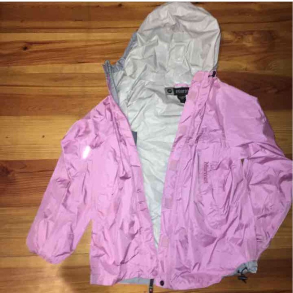 Kids large marmot rain jacket