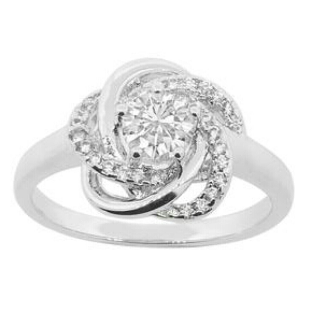 Stella "Cosmic 18K white gold plated size 7&8