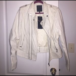 White Pleather Jacket