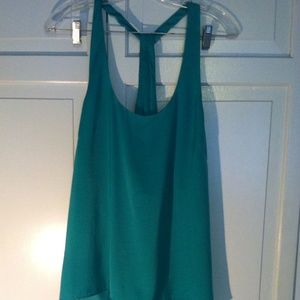 Bcbg Maxazaria silky sexy Y back tank