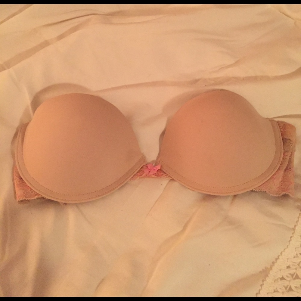 ❌sold on M❌ Nude strapless Bra